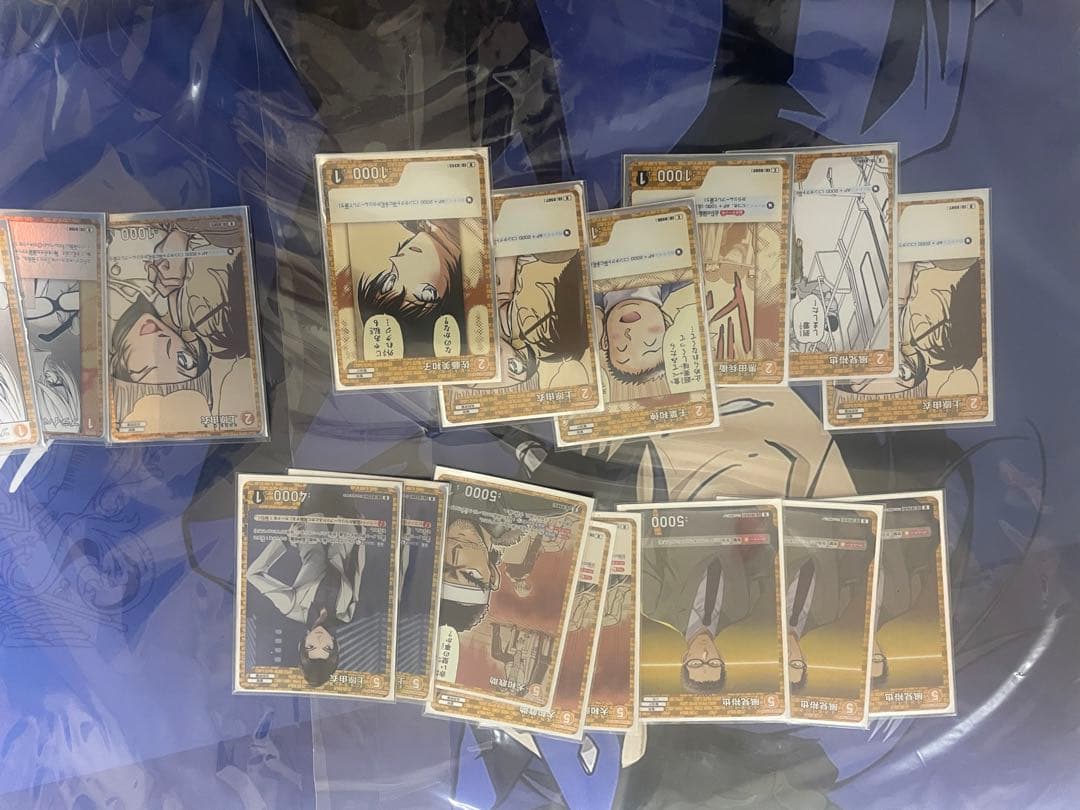 コナンカード　黄色　長野県警デッキ