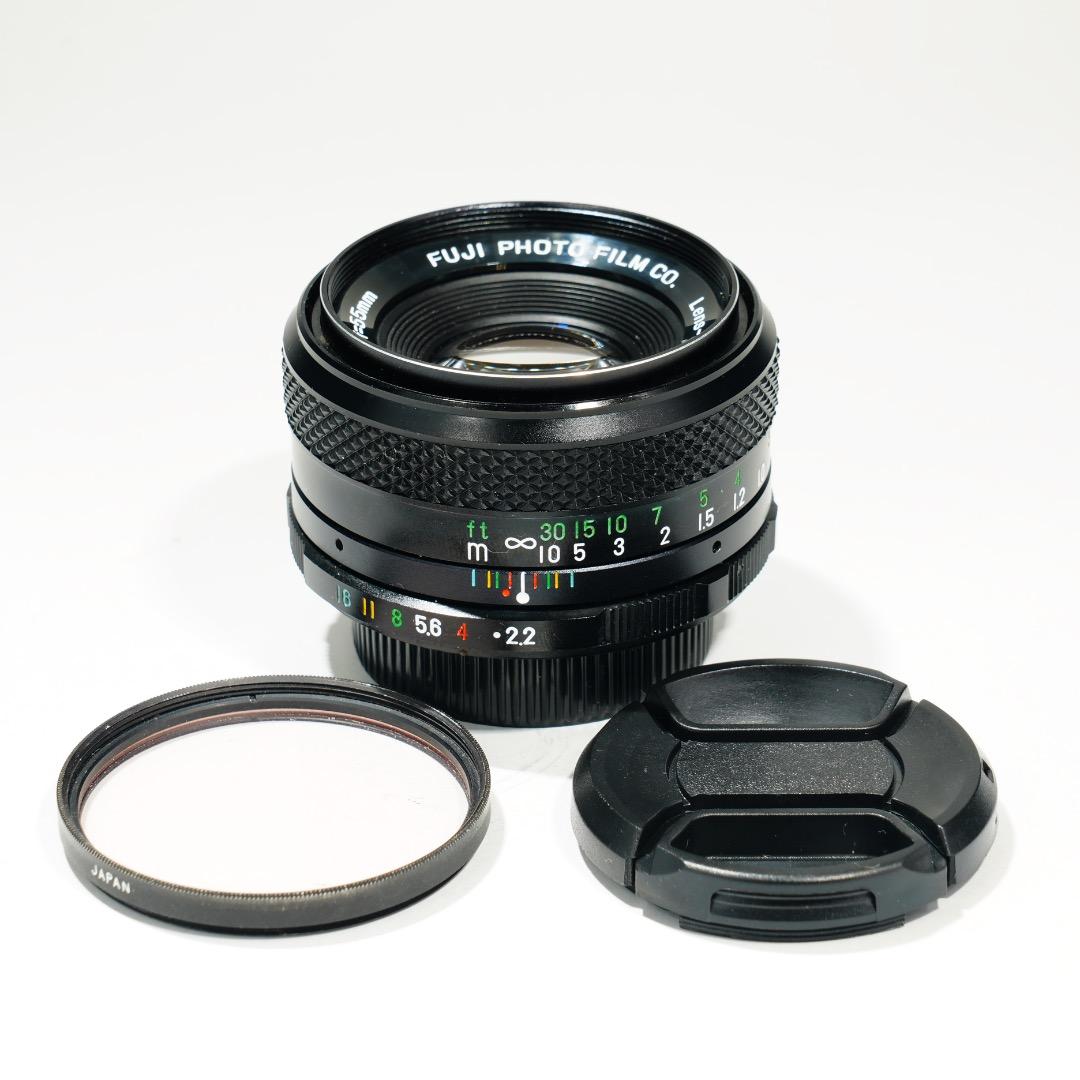 【希少一部金属】動作◎ FUJINON 55mm F2.2 817 バブルボケ