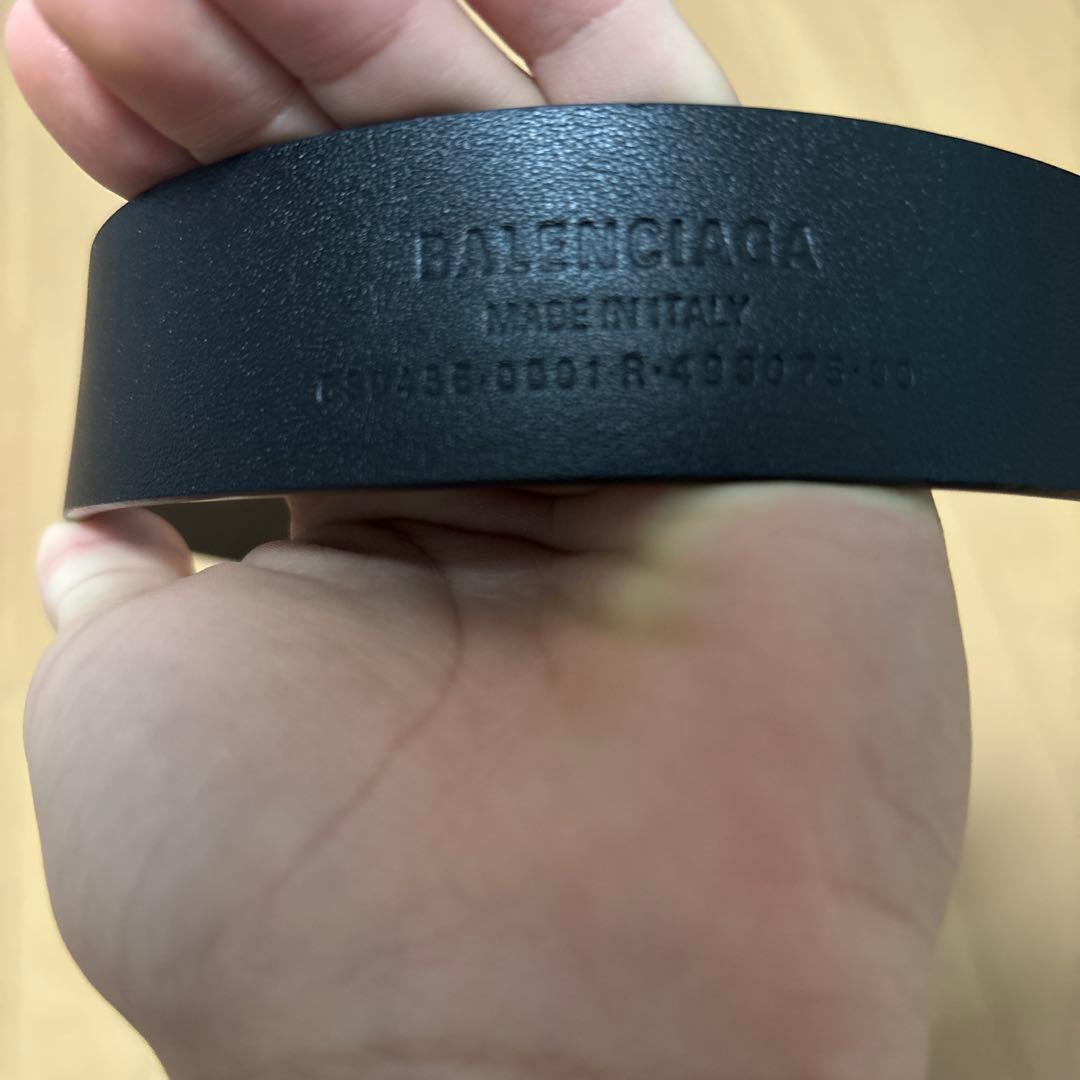 BALENCIAGA ブラック ベルト