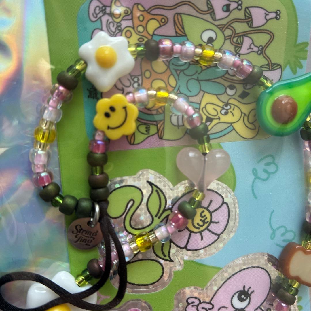 【new】stringtingアボカド・目玉焼き.スマイル.ハート