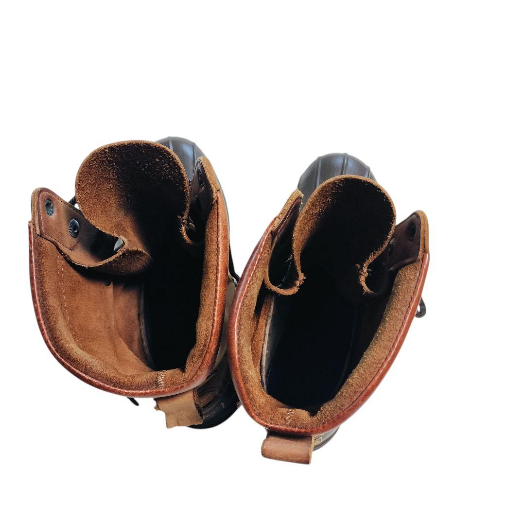 【希少】L.L.Bean ビーンブーツ Vibram レザーブーツ USA製