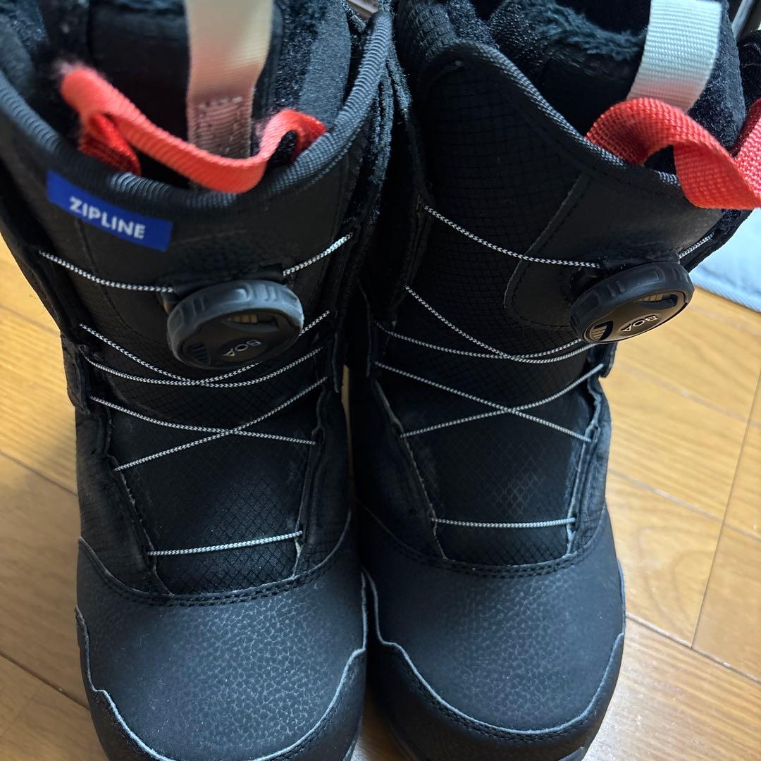 BURTON ZIPLINE スノーボードブーツ 子ども用　24センチ