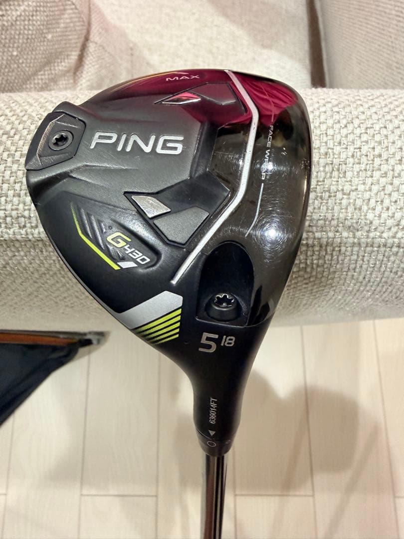 【タイト】【美品】PING G430 フェアウェイウッド 5w