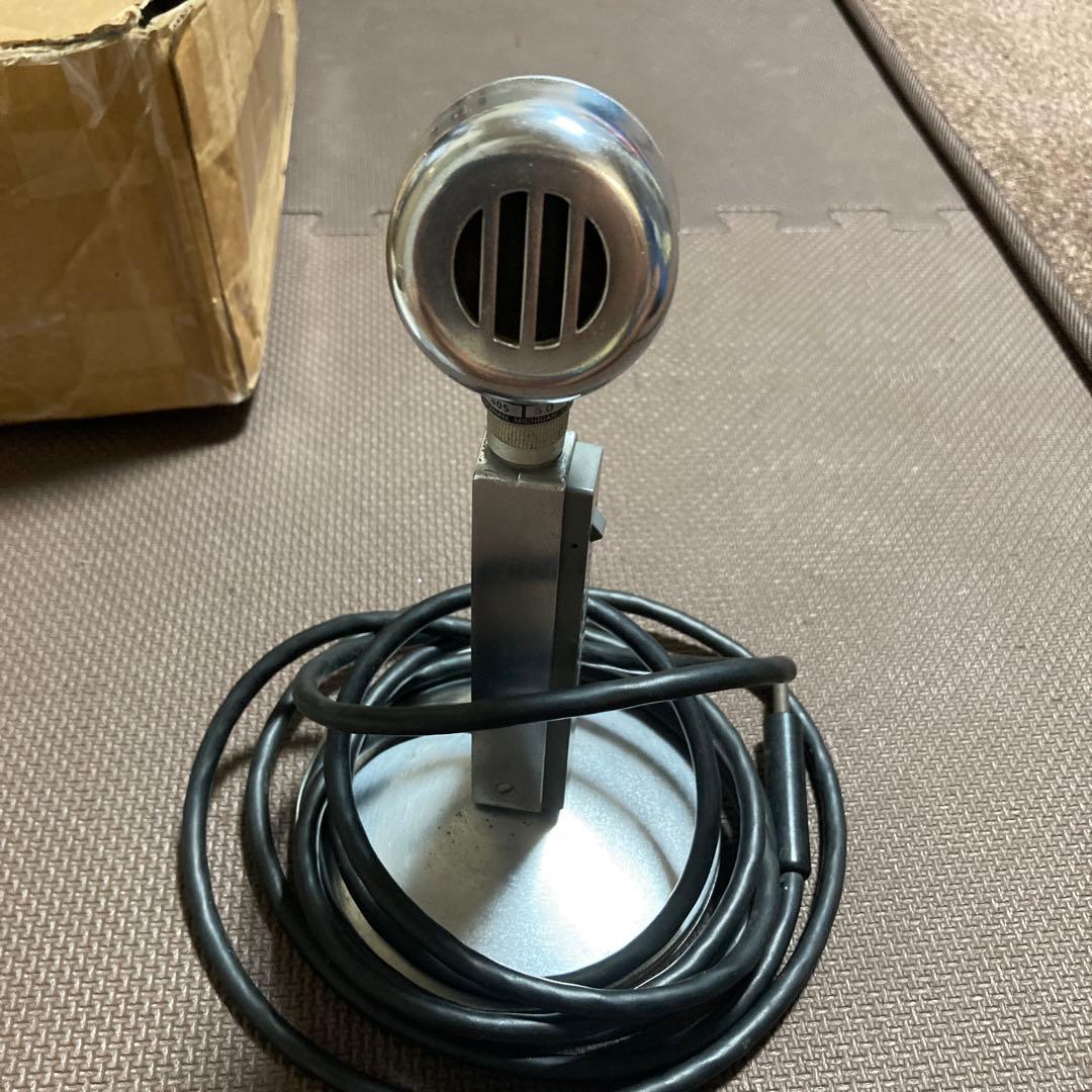 アンティークエレクトロボイスマイク、スタンド希少