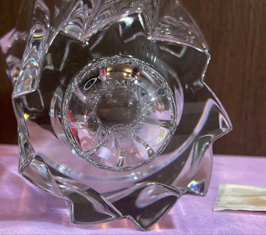 yoshi 　　　　　　　クリスタル バカラ花瓶