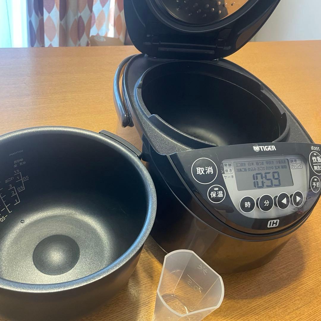 タイガー魔法瓶 IHジャー炊飯器 JPN-N100/N180