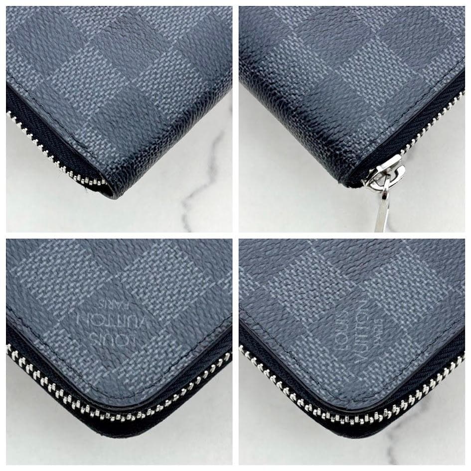 【極美品】ルイヴィトン　ダミエグラフィット　ジッピーウォレット　ヴェルティカル