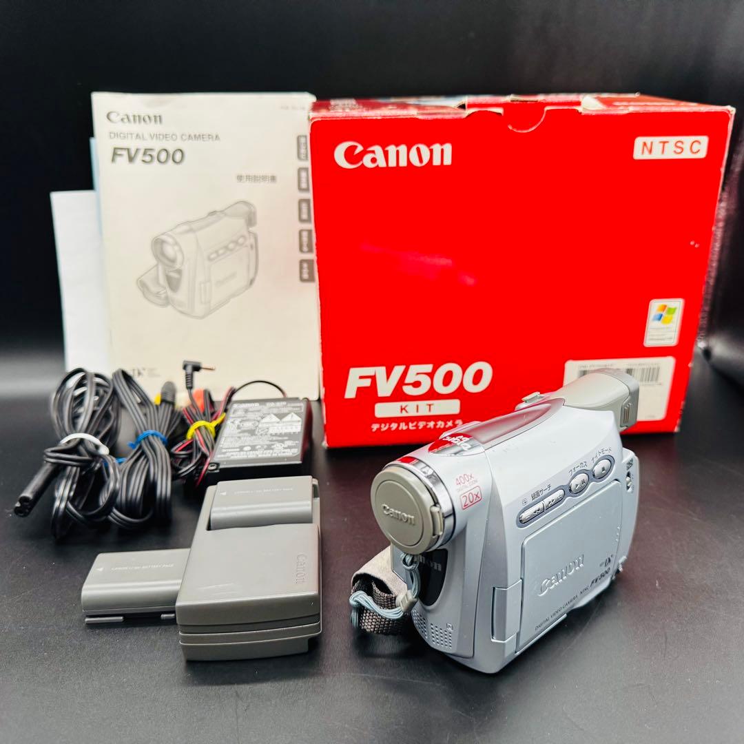 Canon キャノン Mini DV DM-FV500 ビデオカメラ