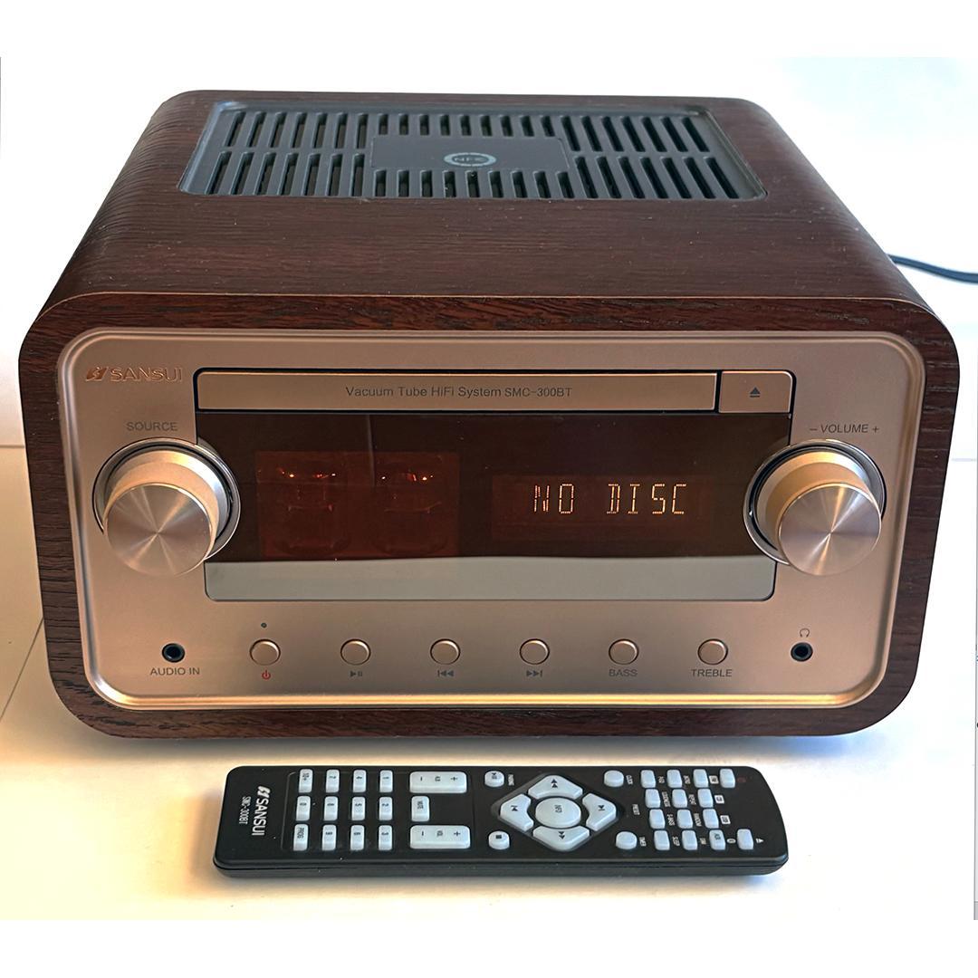 ★期間限定値下げ★SANSUI SMC-300BTミニコンポ（真空管搭載)