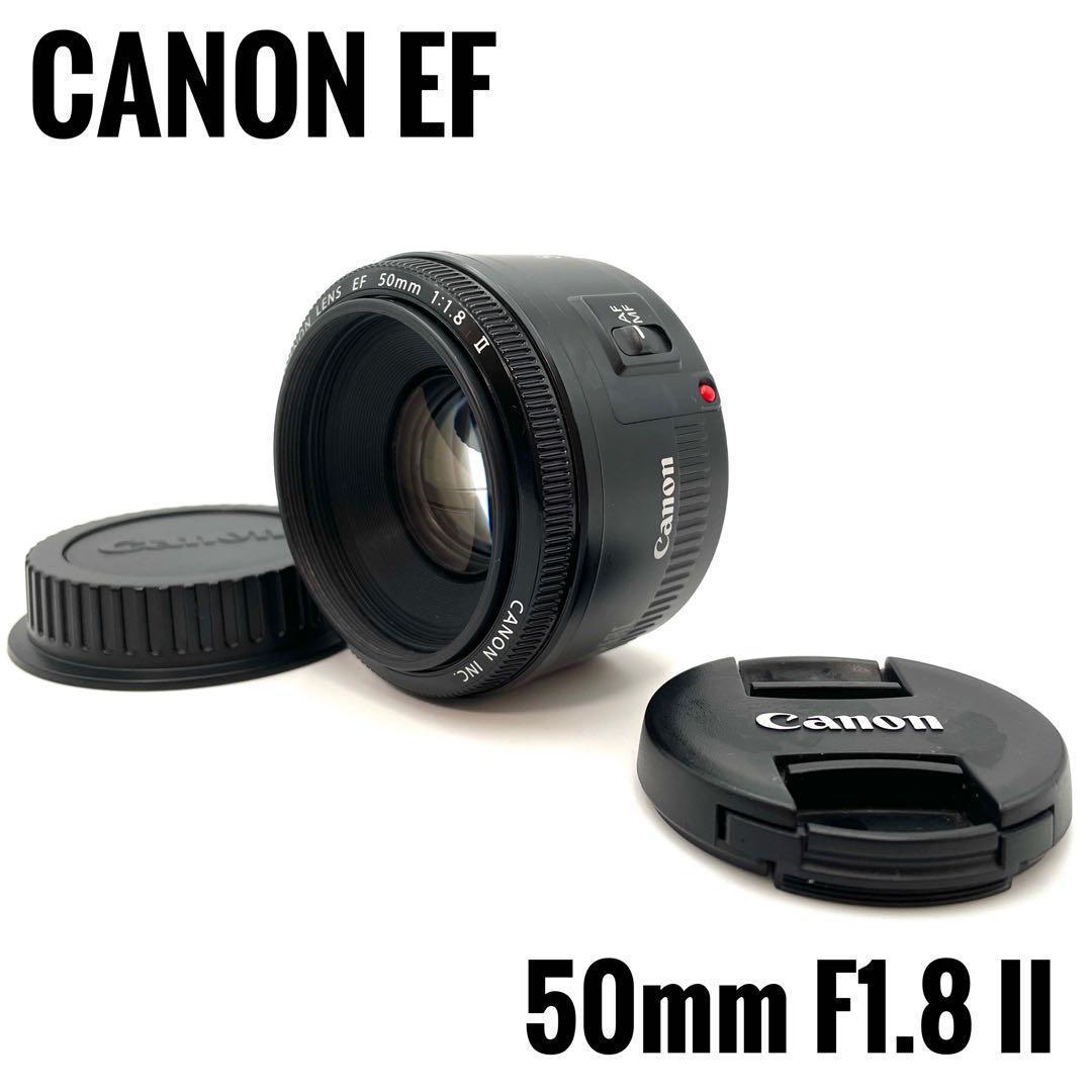 【神レンズ】キャノン 単焦点 Canon EF 50mm F1.8 II