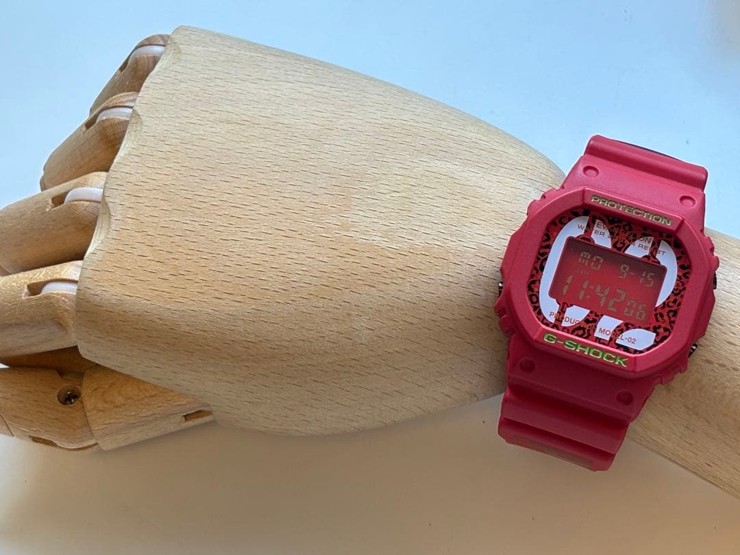 コラボ/G-SHOCK/時計/DW-5600/エヴァンゲリオン/弐号機/アスカ