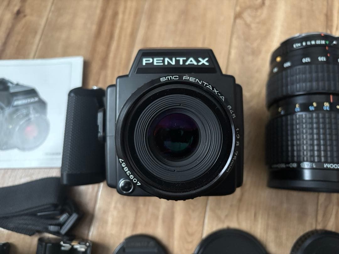 わいわい◾️PENTAX 645 + 75mm / 80-160mm