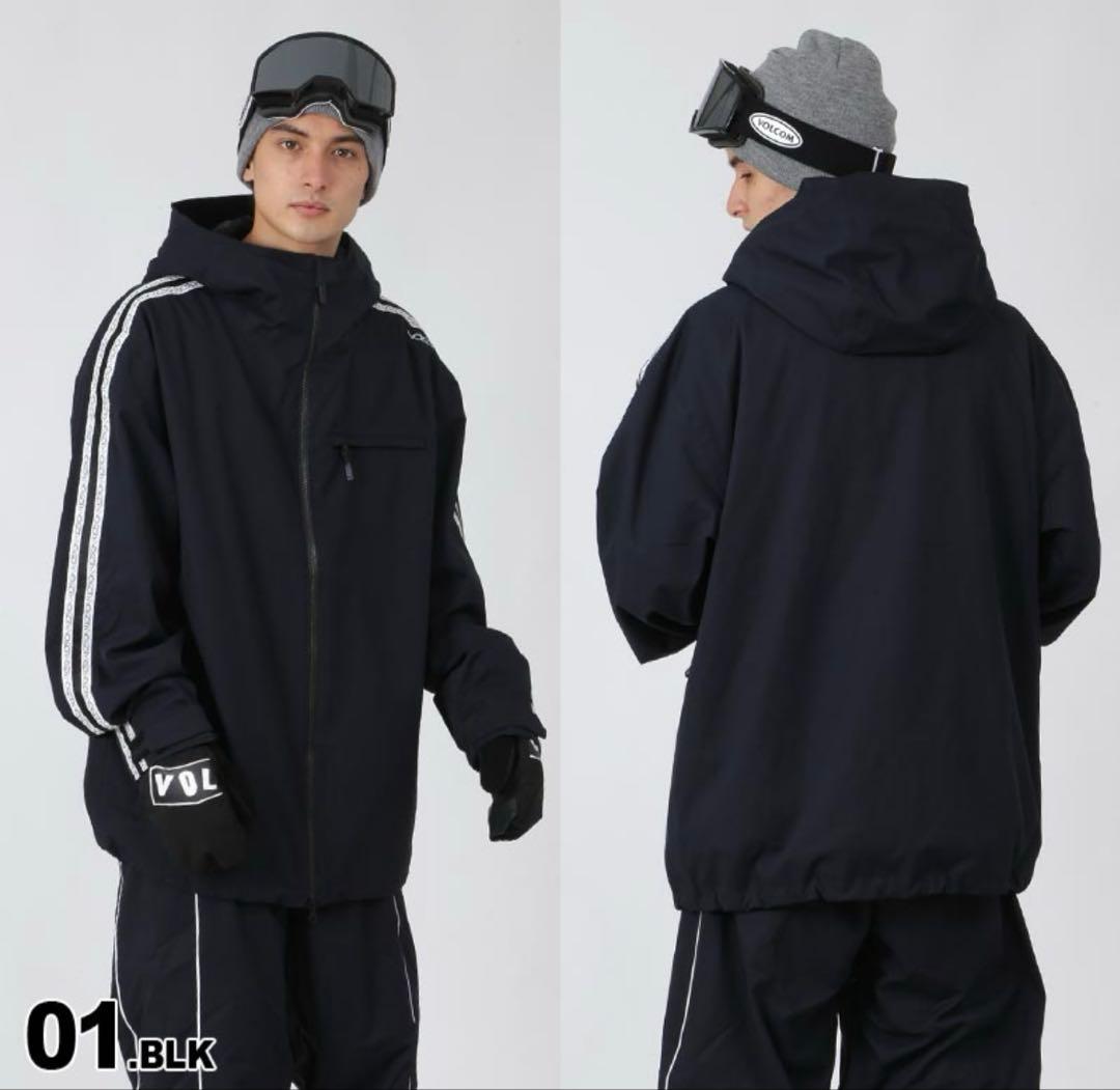 VOLCOM メンズ スノーボードウェア ブラック M