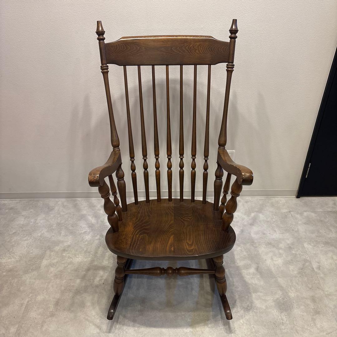 WINDS　ロッキングチェア　太平家具　レトロ