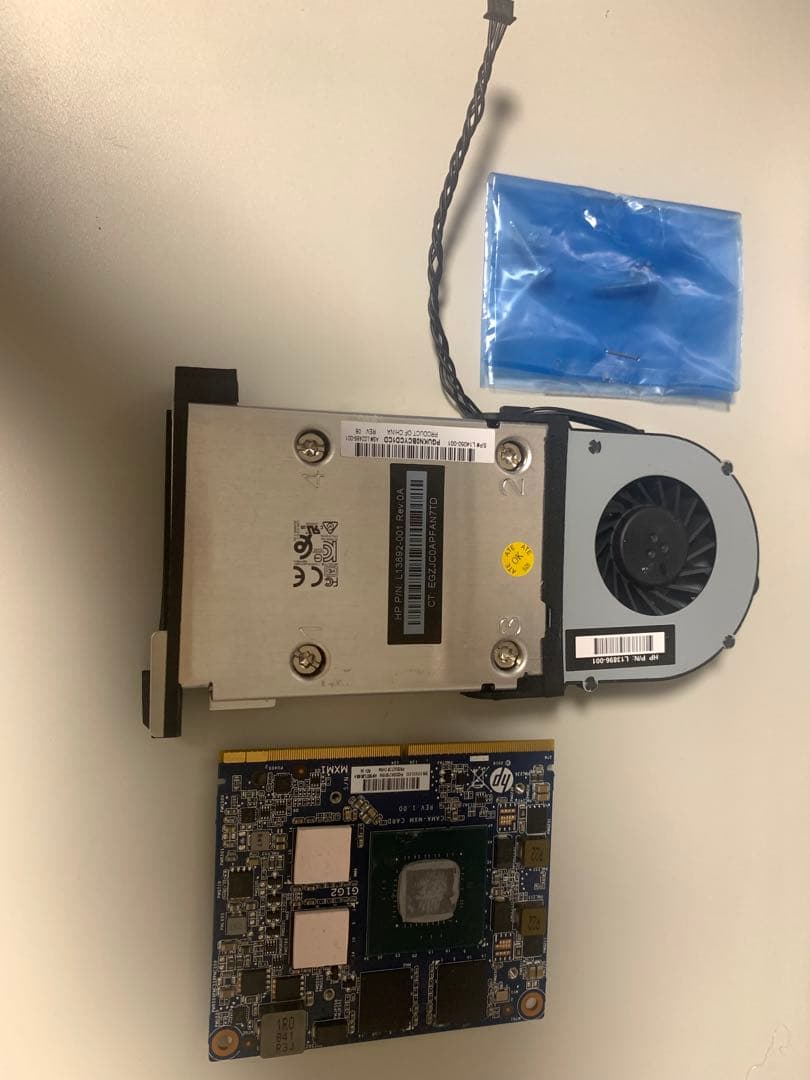 グラフィックボード 冷却ファン付き