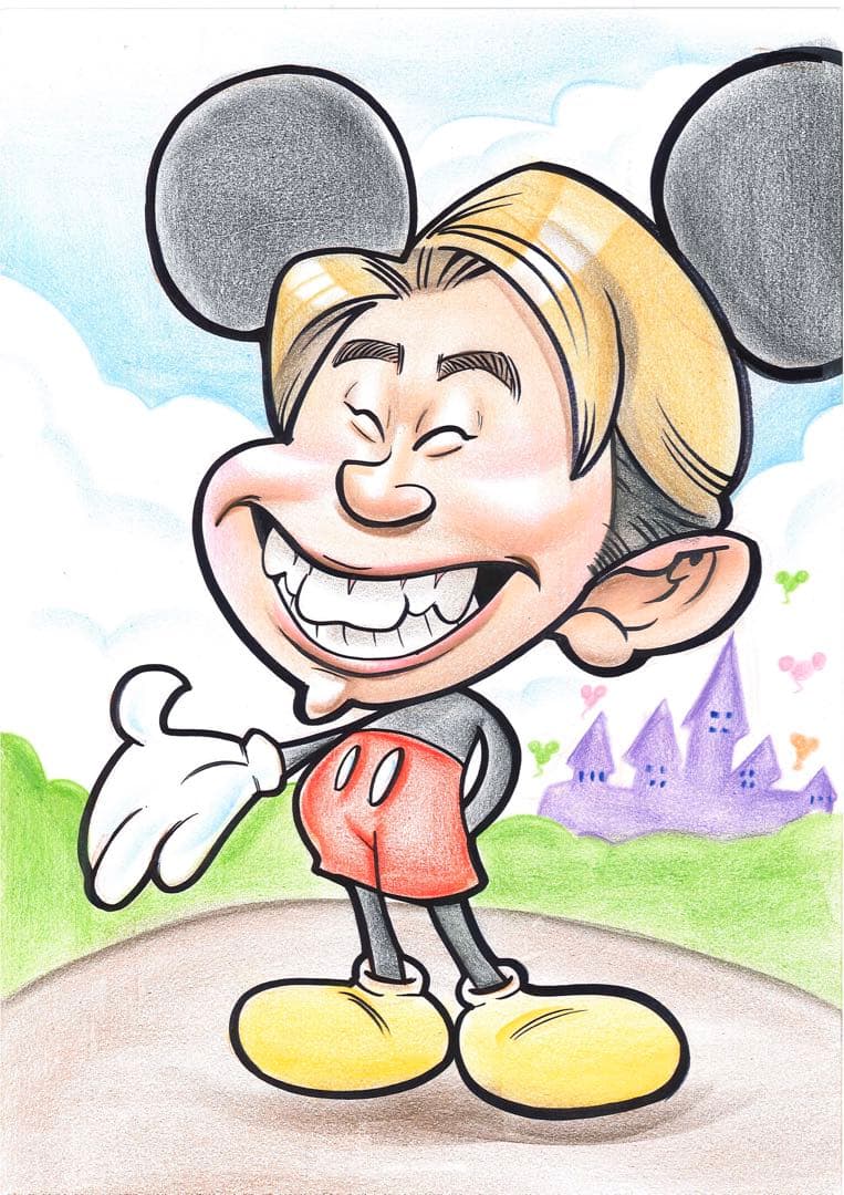 世界で1枚の手描きのオーダーメイド似顔絵★家族一緒に★記念日★誕生日