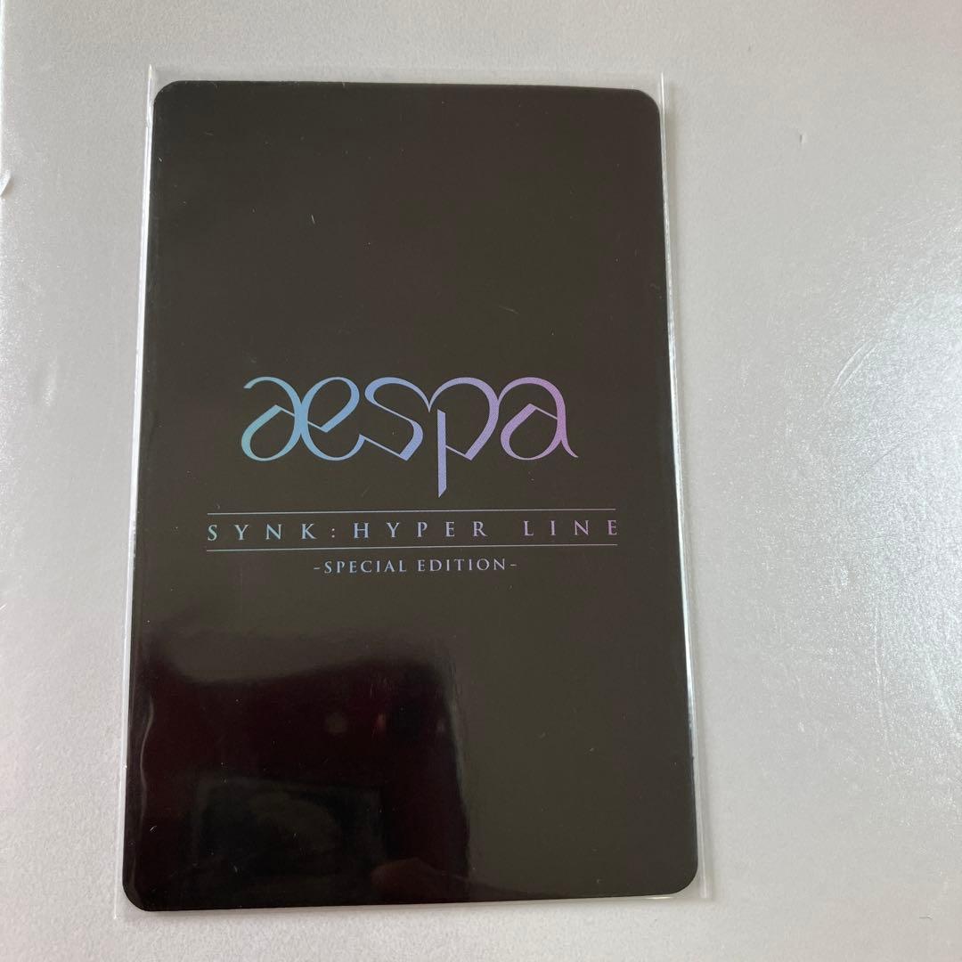 aespa カリナ　トレカ　東京ドーム　DVD