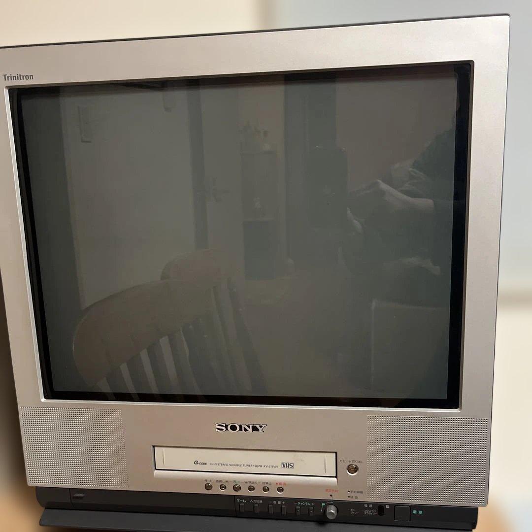 SONY KV-21SVF1ブラウン管テレビ VHS搭載　取扱説明書あり