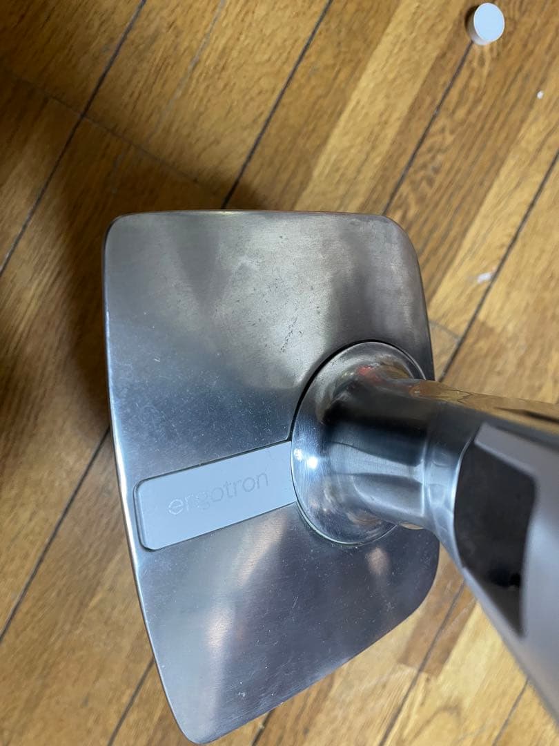 エルゴトロン MXV デスクモニターアーム アルミ色34インチモニター