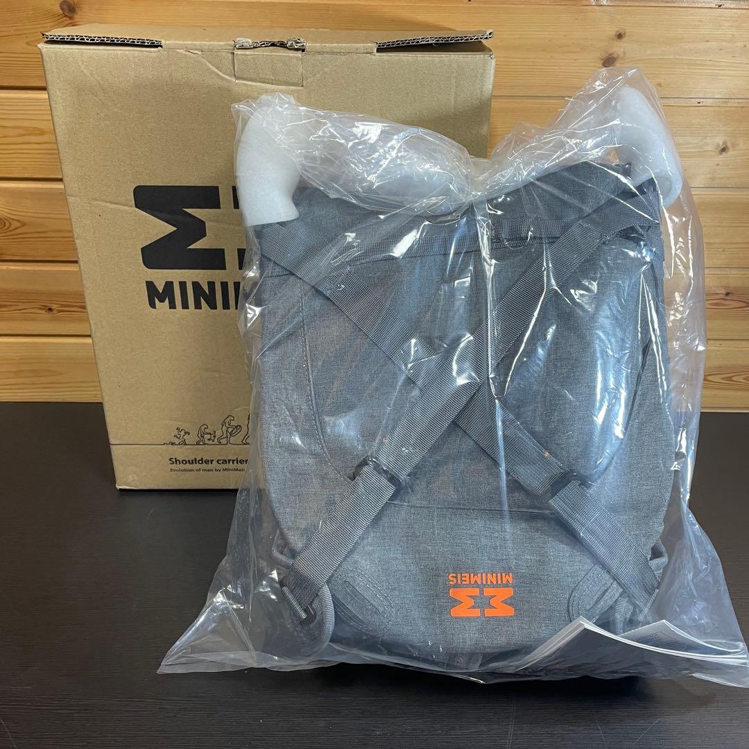 ◆MINIMEIS ショルダーキャリア◆ミニマイス 肩車 グレー 新品 未開封