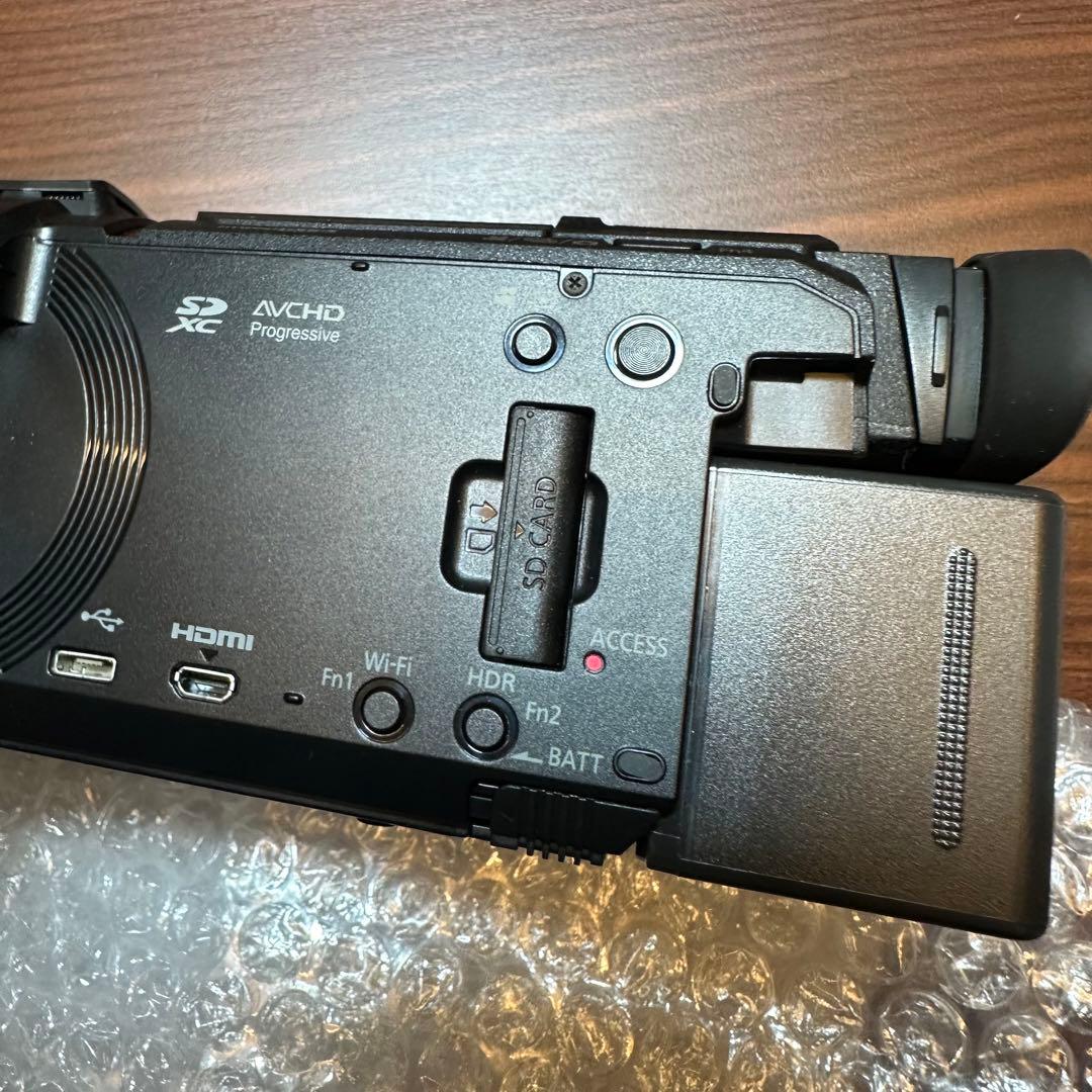 Panasonic HC-WXF1M ビデオカメラ ブラック 1289