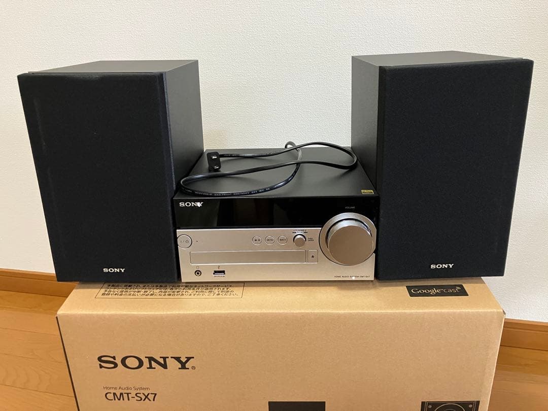 SONY CMT-SX7 ミニコンポ ハイレゾ Bluetooth Wi-Fi