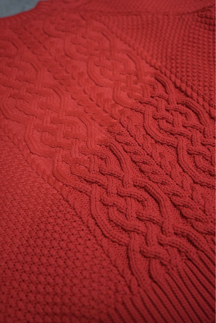 kota gushiken アランニット レッド サイズ2 24aw