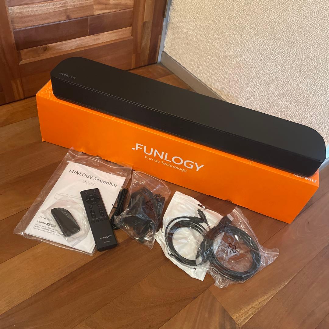 FUNLOGY Soundbar 新品同様中古美品スピーカー