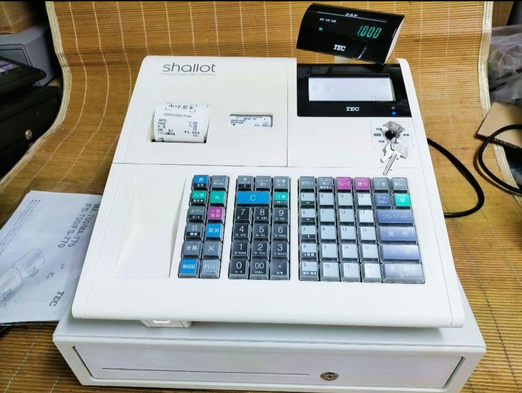 テックレジスター　MA-770　フル設定無料　最新最上位機種2502770