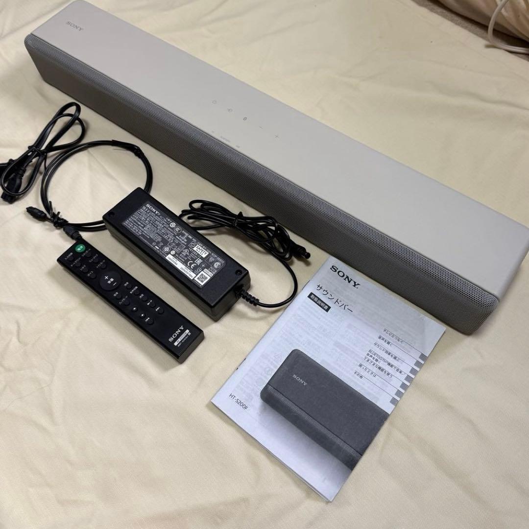 SONY サウンドバー　HT- S200F ホワイト