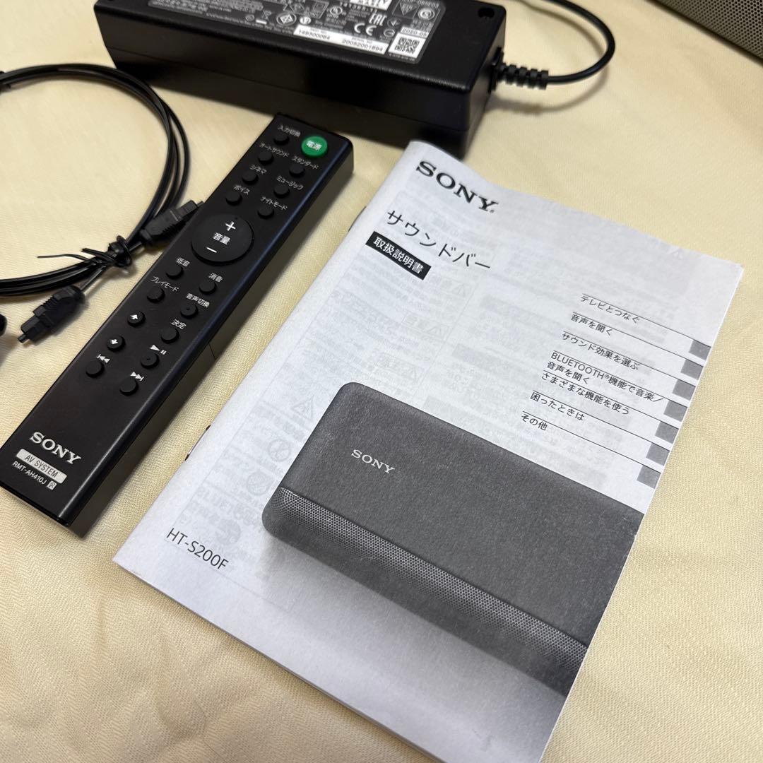 SONY サウンドバー　HT- S200F ホワイト