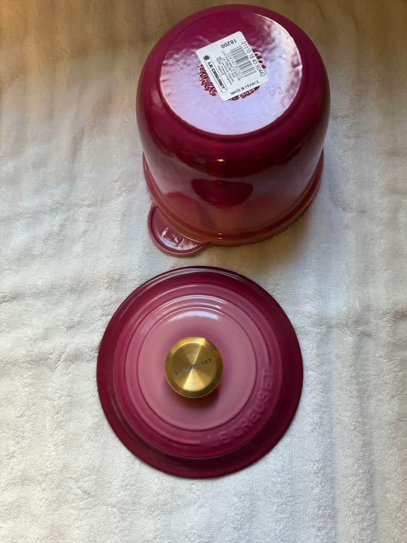 LE CREUSET ベリー　エブリィ　両手鍋 蓋付き