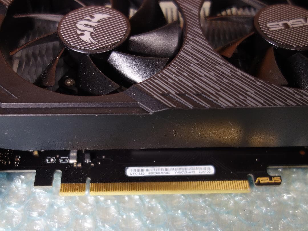 グラフィックボード・グラボ・ビデオカード ASUS TUF Gaming GeForce GTX 1650 OC 4GB