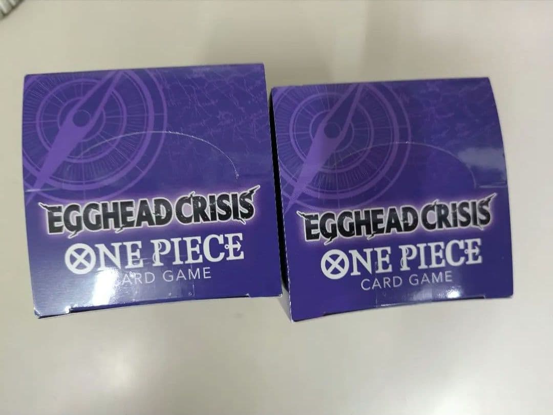 EGGHEAD CRISIS ONE PIECE カードゲーム2boxシール付き