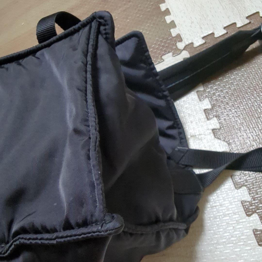 PRADA プラダ ブラック メッセンジャーバッグ