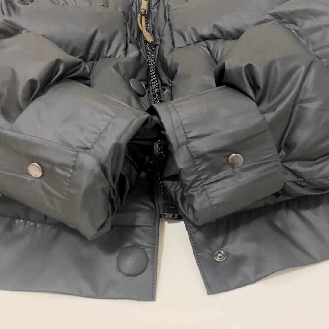 美品　タトラス　ダウンジャケット　2way ショート丈　ドローコード　黒　01