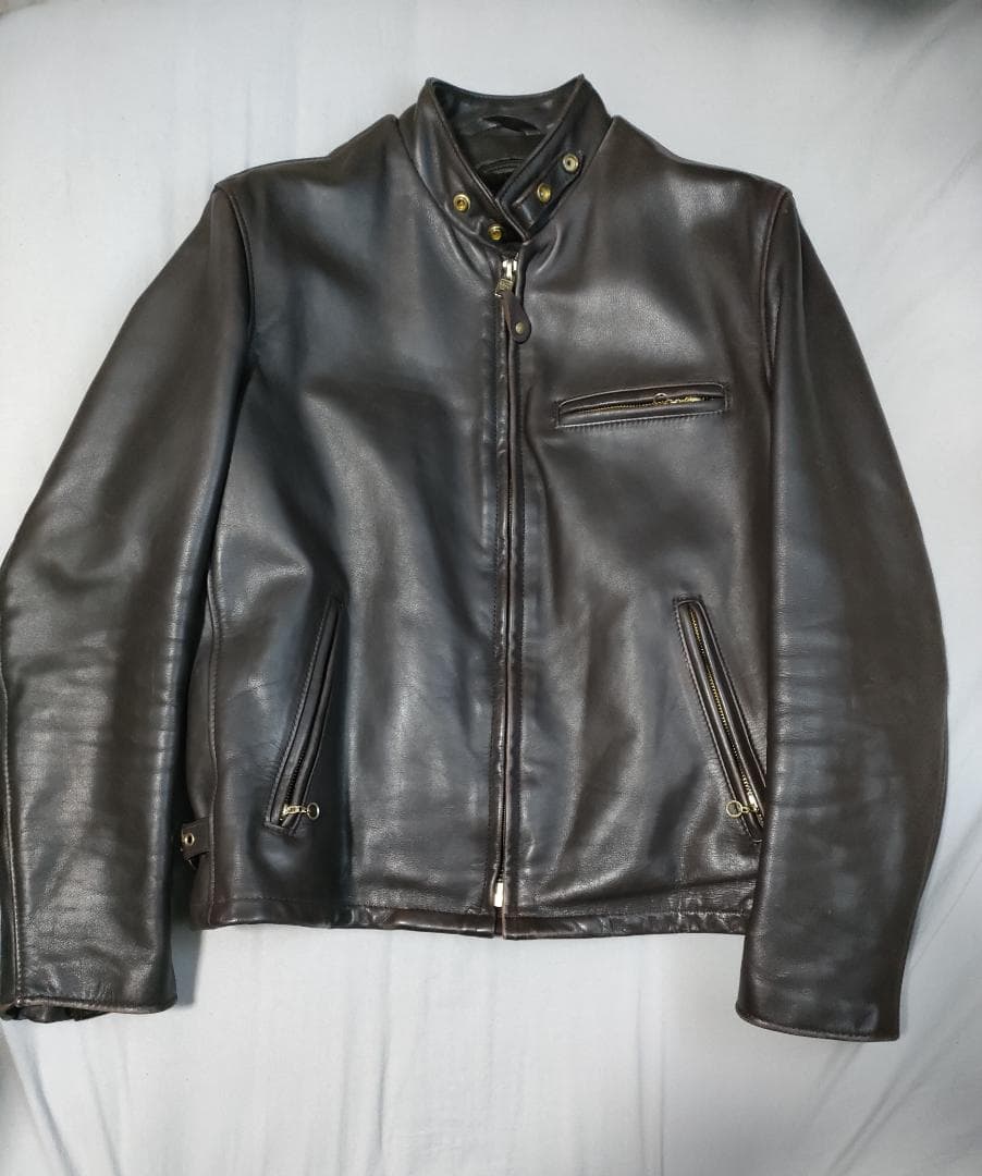 ショット SCHOTT 141 現行型ダークブラウン　サイズ40