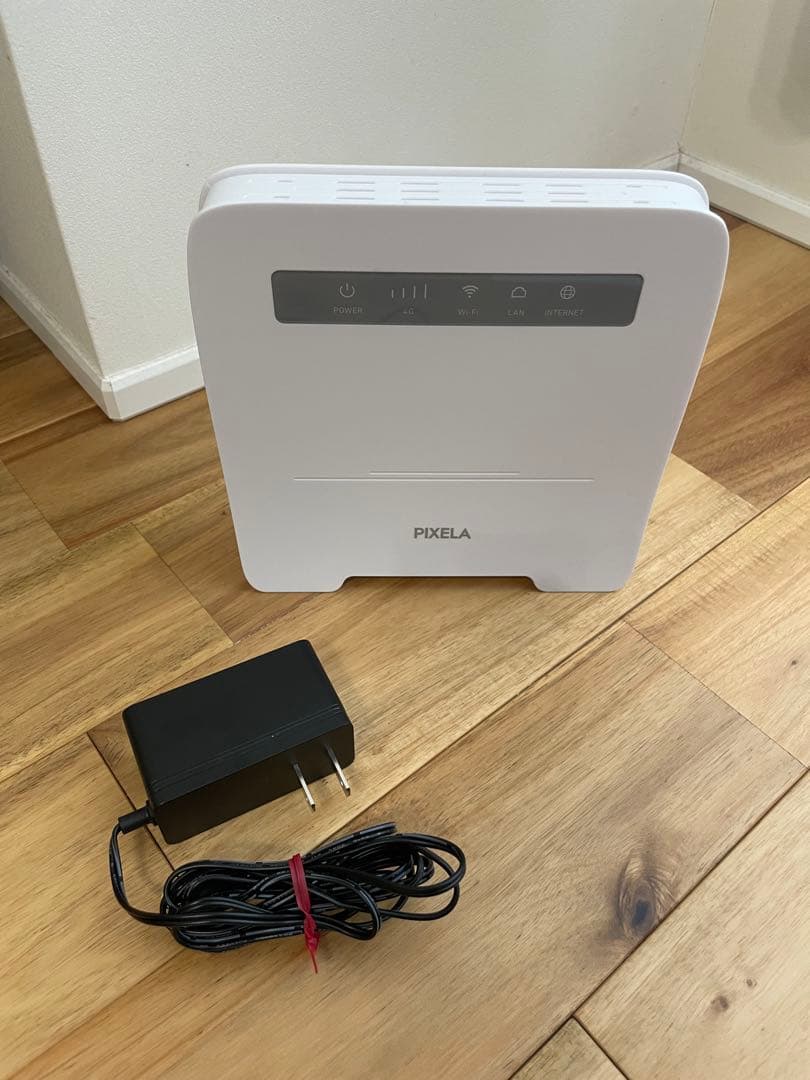 PIXELA PIX-RT100 ルーター ホワイトセットアップガイド付き