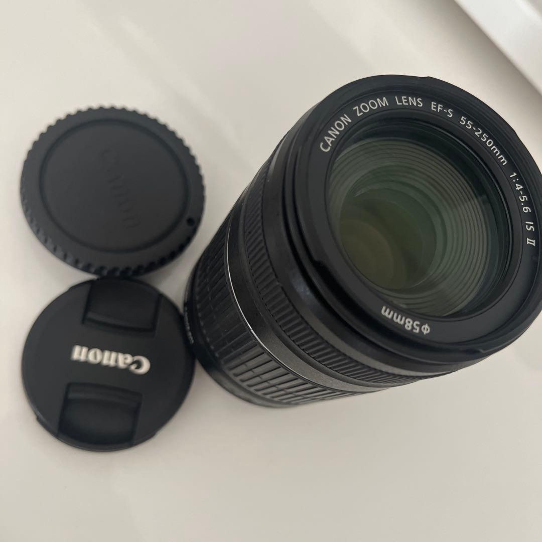 Canon望遠ズームレンズ EF-S55-250mm F4-5.6 IS II