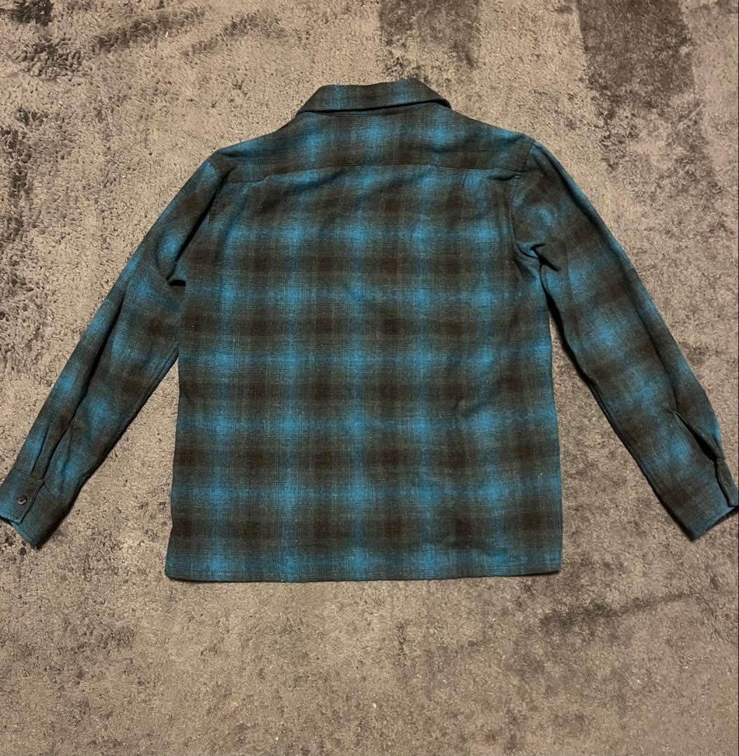 バックナンバー　ウールミックスオープンカラーシャツボードシャツPENDLETON