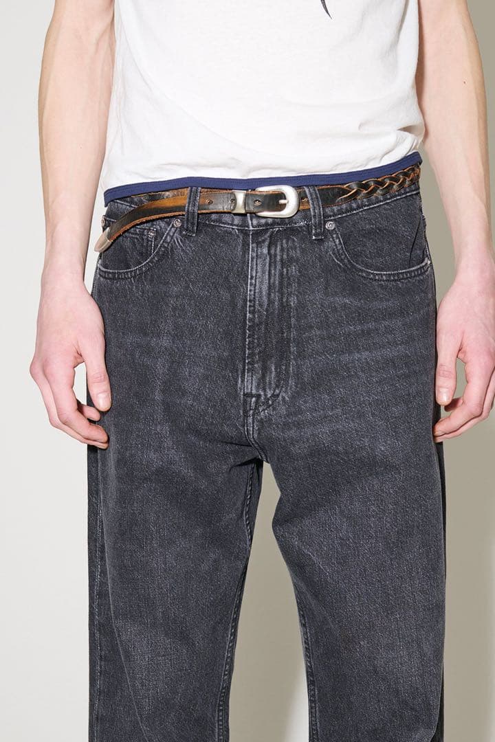 小物 OUR LEGACY 2CM BRAIDED BELT 90