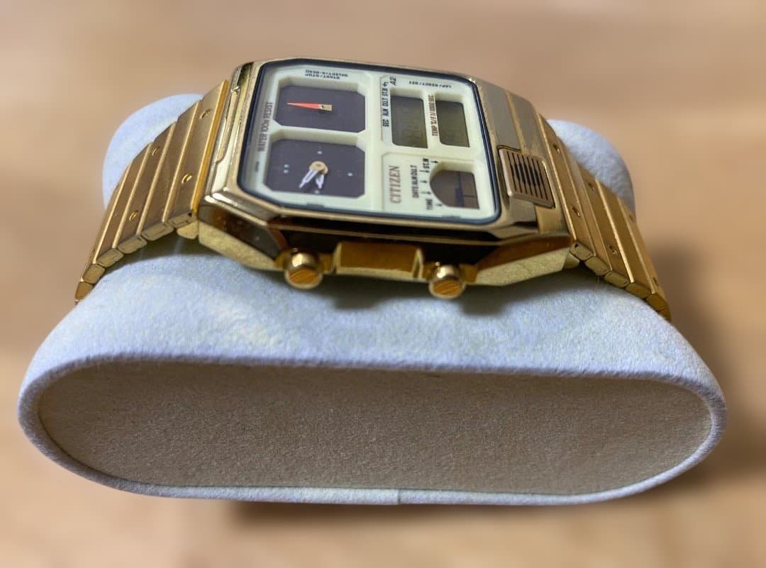 CITIZEN ANA-DIGI TEMP ゴールド 美品
