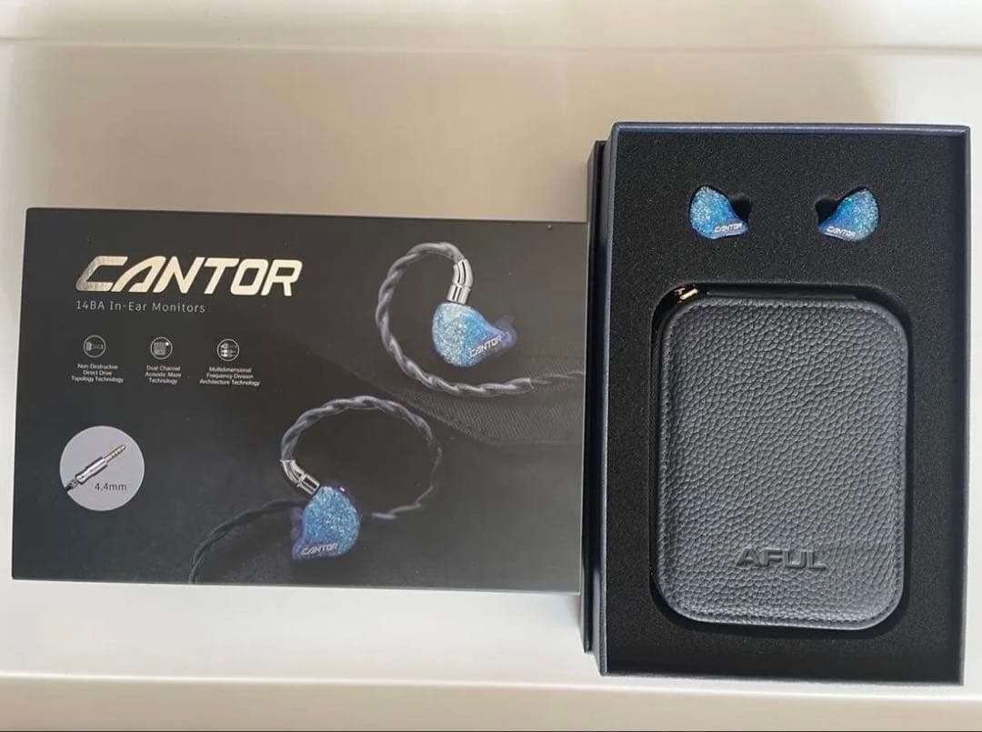 AFUL CANTOR 4.4mm 2pin イヤホン