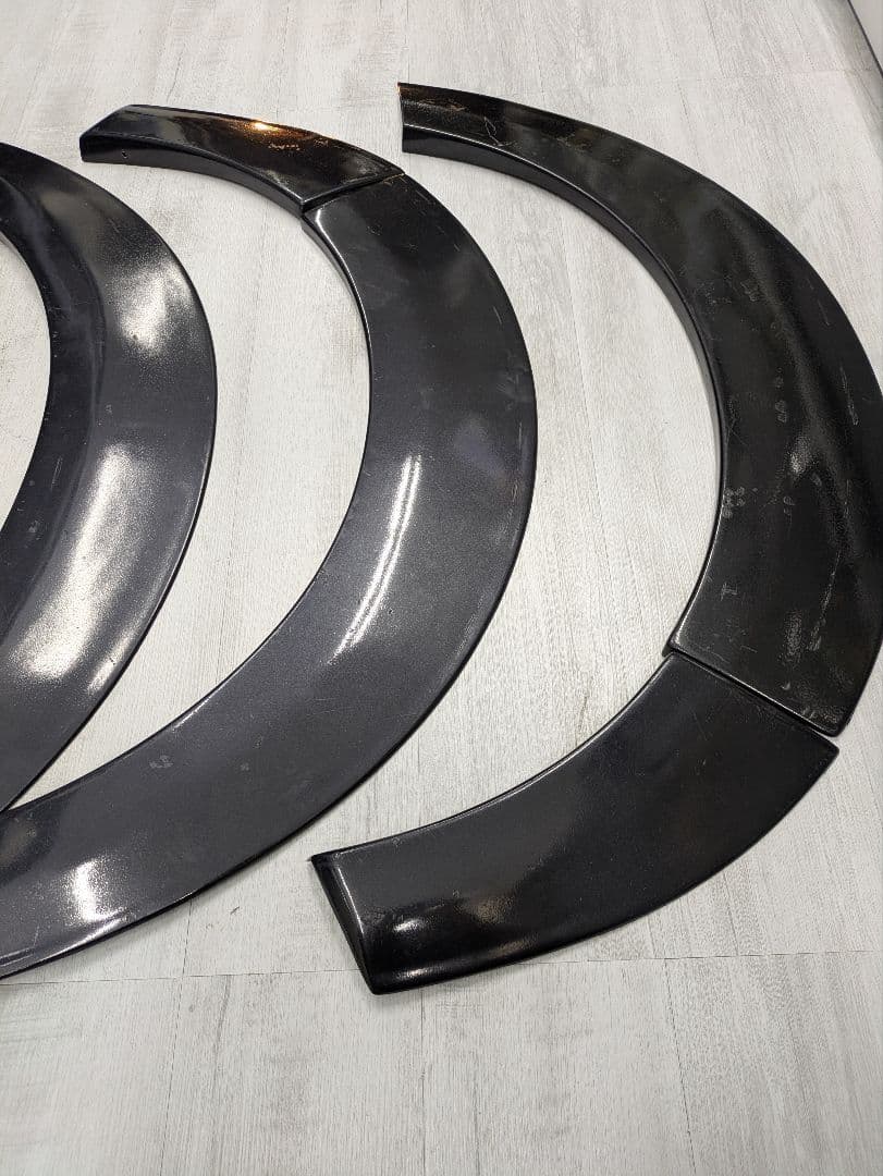 ハイエース オーバーフェンダー前後セット ブラック