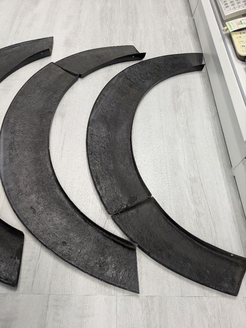 ハイエース オーバーフェンダー前後セット ブラック