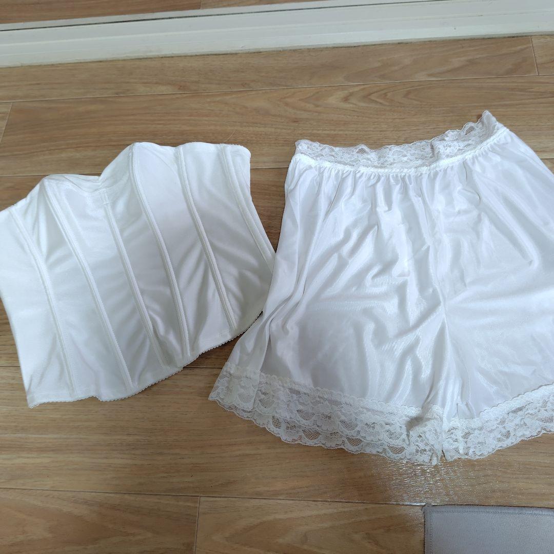 ブライダルインナー　(ビスチェ95&フレアパンツLL〜3L)