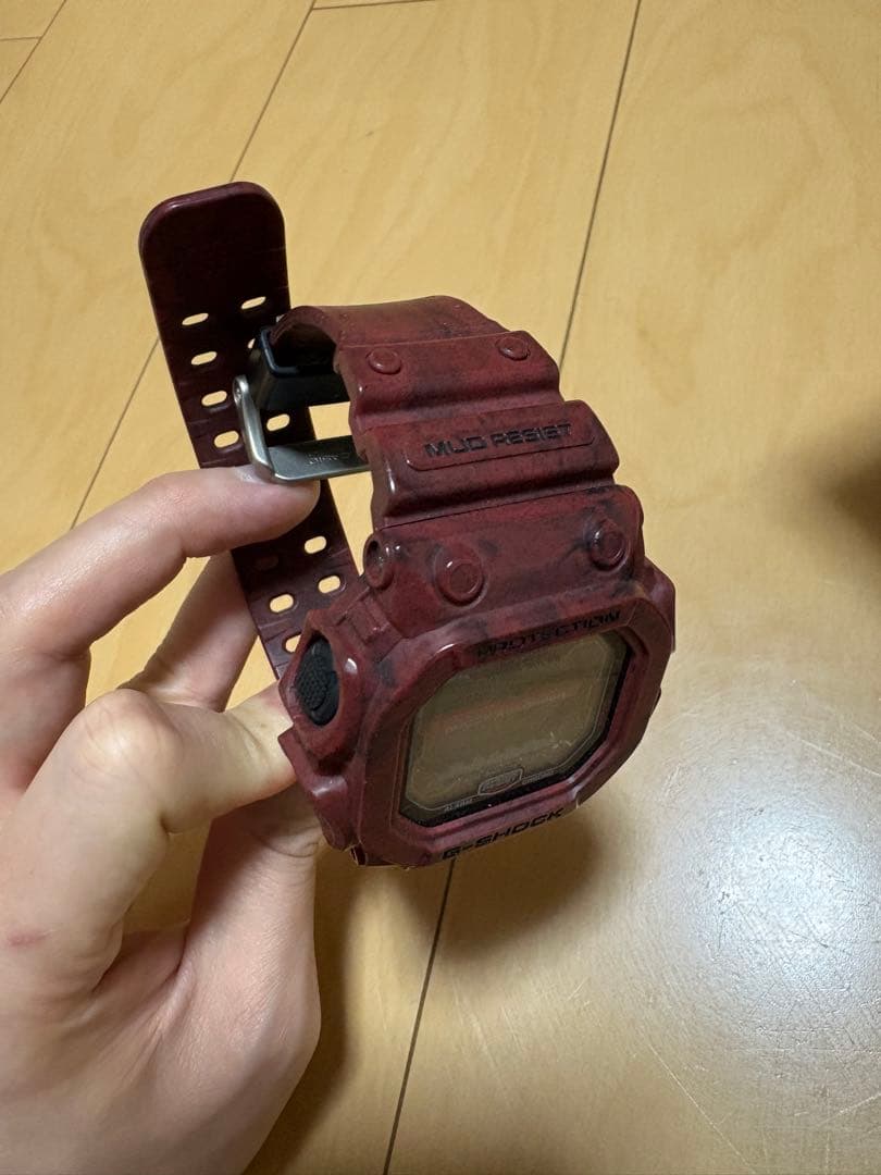 【廃盤品】CASIO G-SHOCK 電波 タフソーラー GX-56SL-4JF
