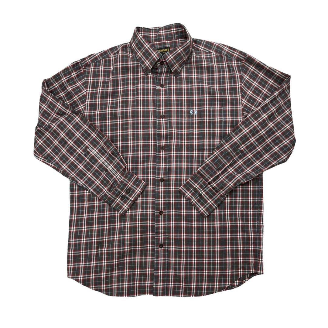 McGREGOR マクレガー長袖チェックシャツLL 新品 EST.1921