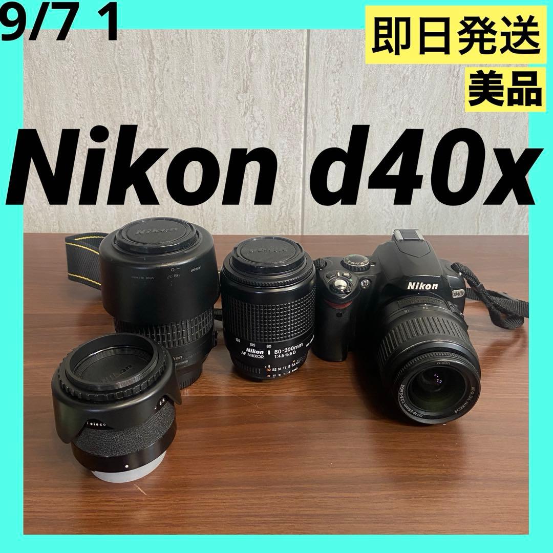 即日発送　Nikon D40x デジタル　一眼レフ　カメラ　レンズセット