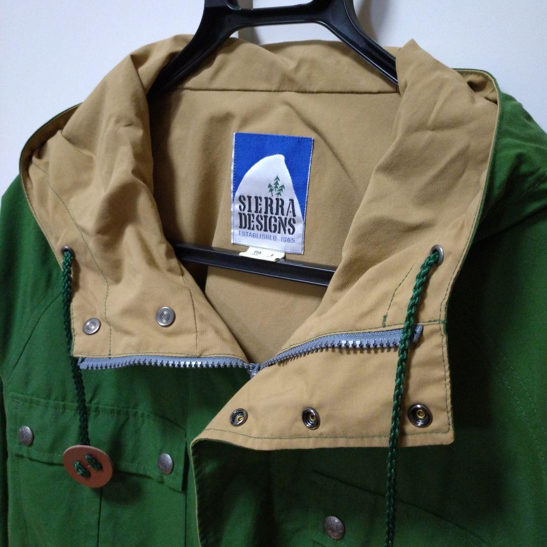 シェラデザイン　マウンテンパーカー　 グリーン